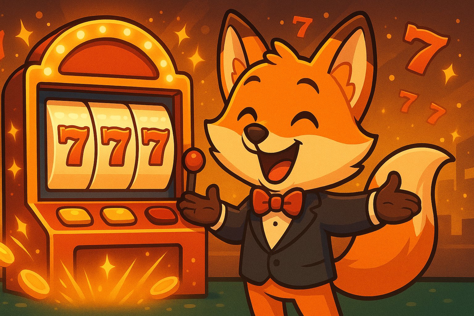 Gambar meja kasino dengan kartu poker dan chip taruhan